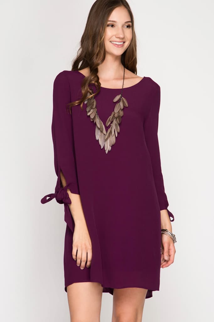 Plum Dress - Jade