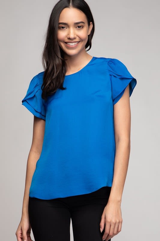 Capri Blue Top - Jade