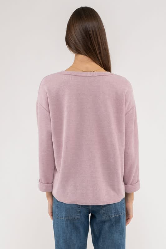 Mauve pullover discount